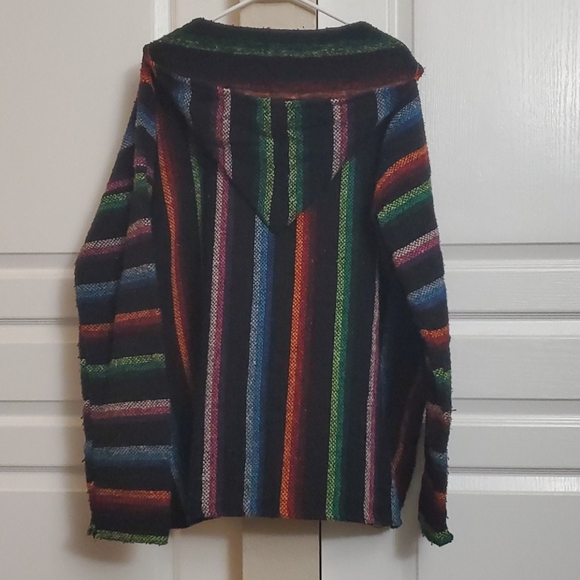 Multicolored poncho - Picture 2 of 2